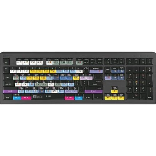 Logickeyboard ASTRA 2 Backlit Keyboard for Cinema 4D for Mac - Image 3