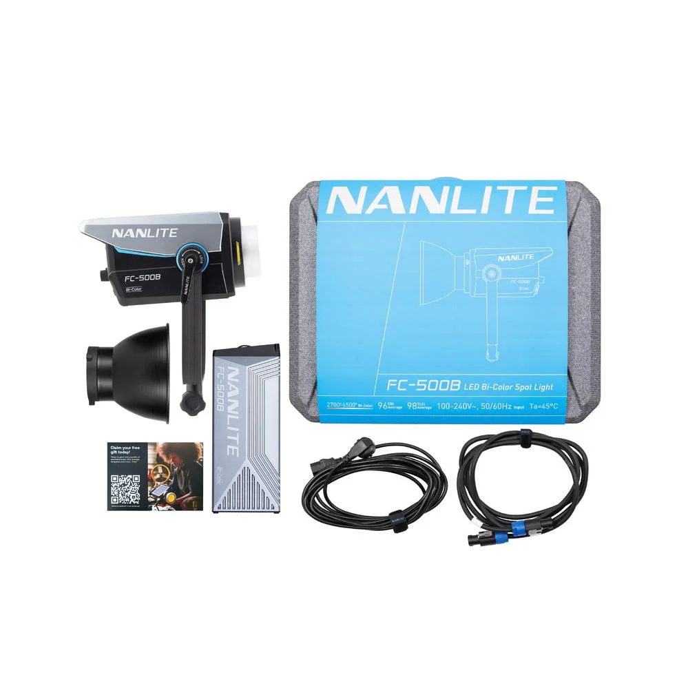 Nanlite FC-500B Bi-Colour LED spotlight - Image 6
