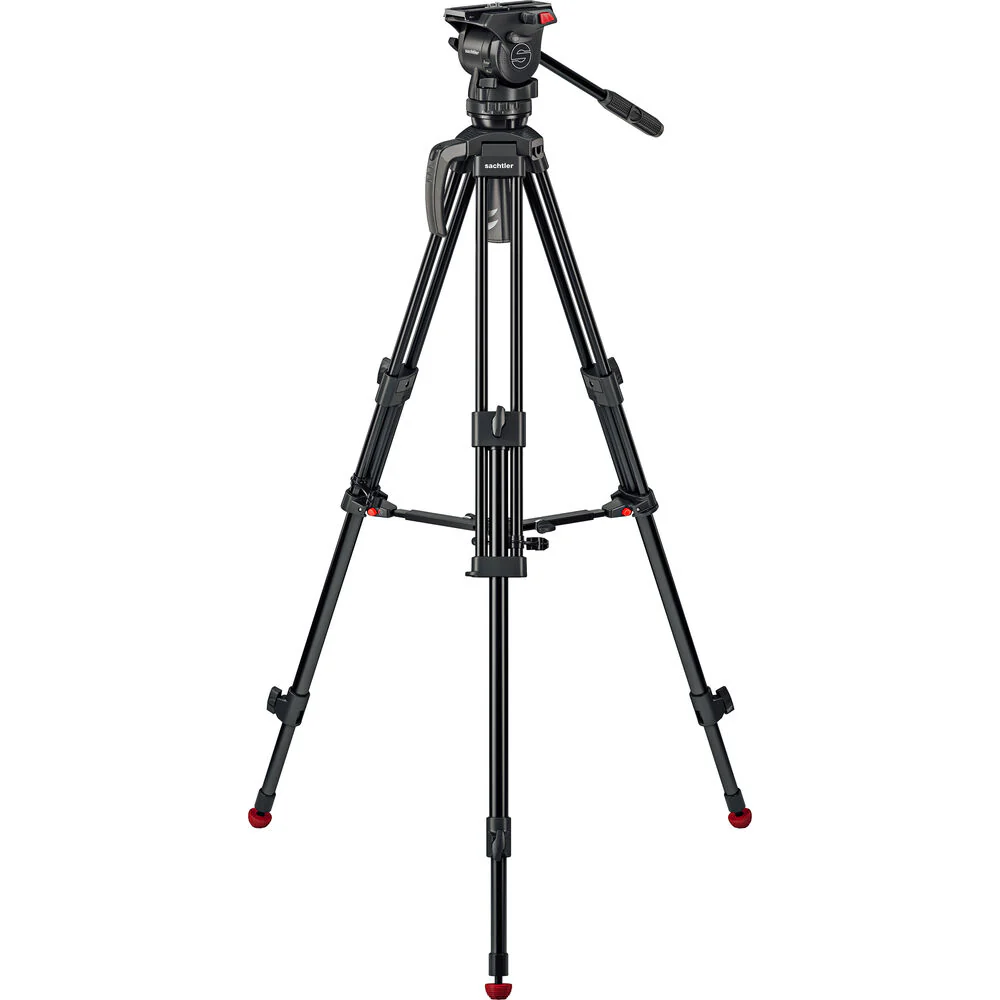 Sachtler Mark II Aluminium Tripod System with Ace M Head - Image 4